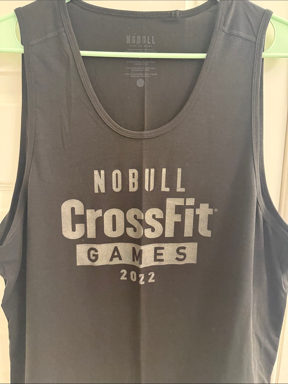 NOBULL Black CrossFit Games 2022 Tank Top